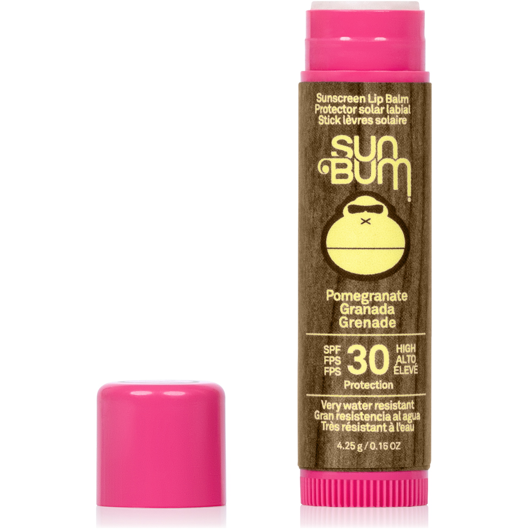 2026 Sun Bum Original 30 SPF Sunscreen CocoBalm Lip Balm 4.25g SB338796 - Pomegranate